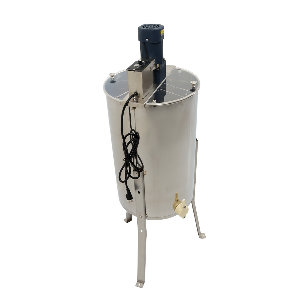 Electric Honey Extractor Stainless Steel Power Beekeeping Extractor 2/4 Frames