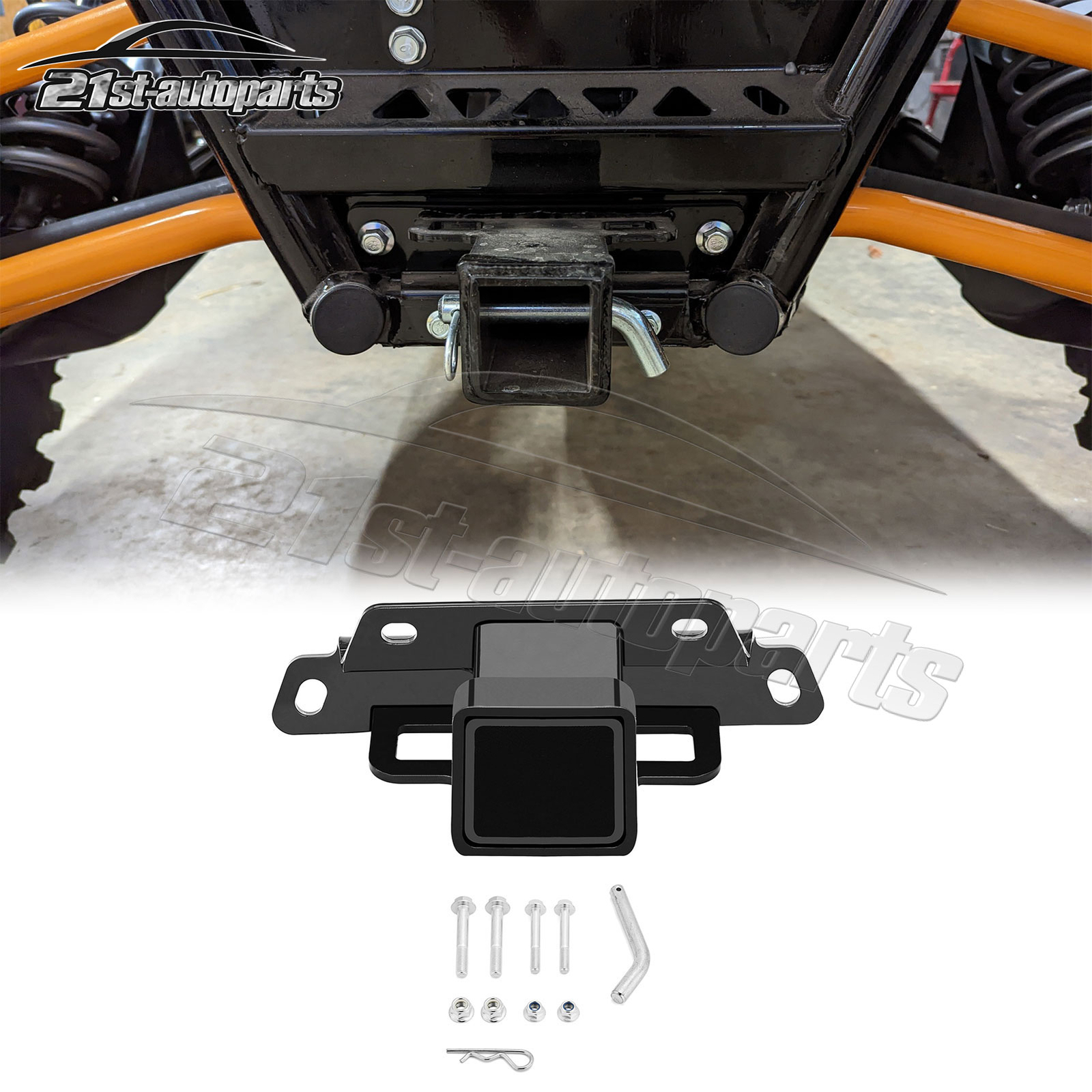 2" Rear Trailer Towing Hitch Receiver For Kawasaki Teryx KRX 1000 2020-2025