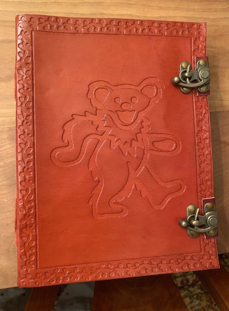 Grateful Dead Leather Journal