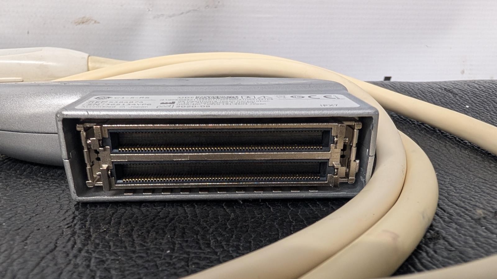 GE C1-5-RS Convex Ultrasound Transducer Probe