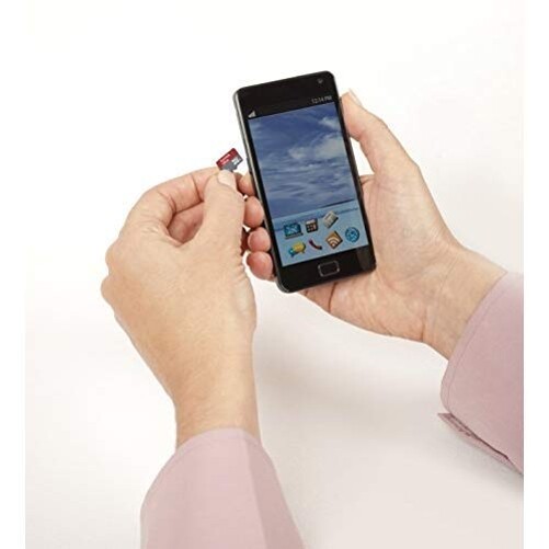 Galaxy S10 e S20 Note10 Plus Sandisk Ultra 128GB Memory Card High Speed MicroSD