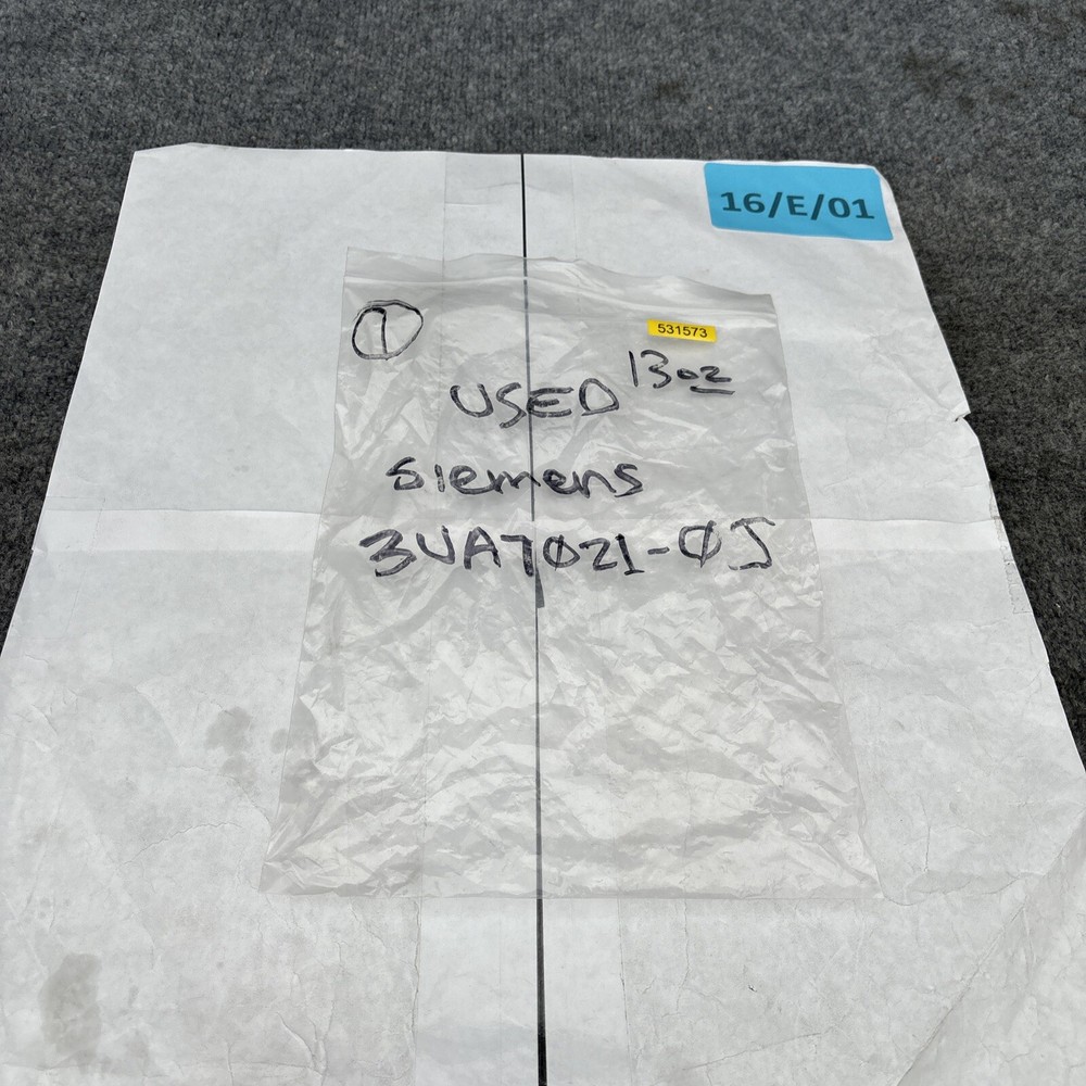 Siemens 3UA7021-0J Overload Relay Used
