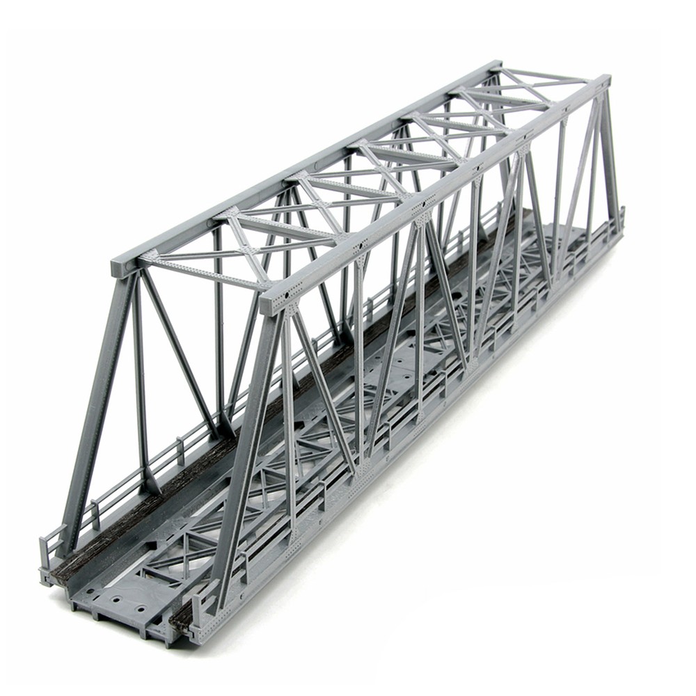 Evemodel HO Scale Model Truss Bridge Kit for Model Track Model Trains QL009