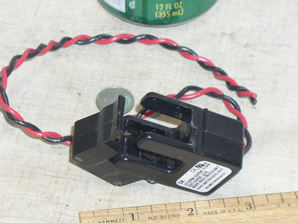 SENTRAN SPLIT CORE CURRENT TRANSFORMER LC5A LC-5A 5A AC TO 10V DC CLIP ON SENSOR