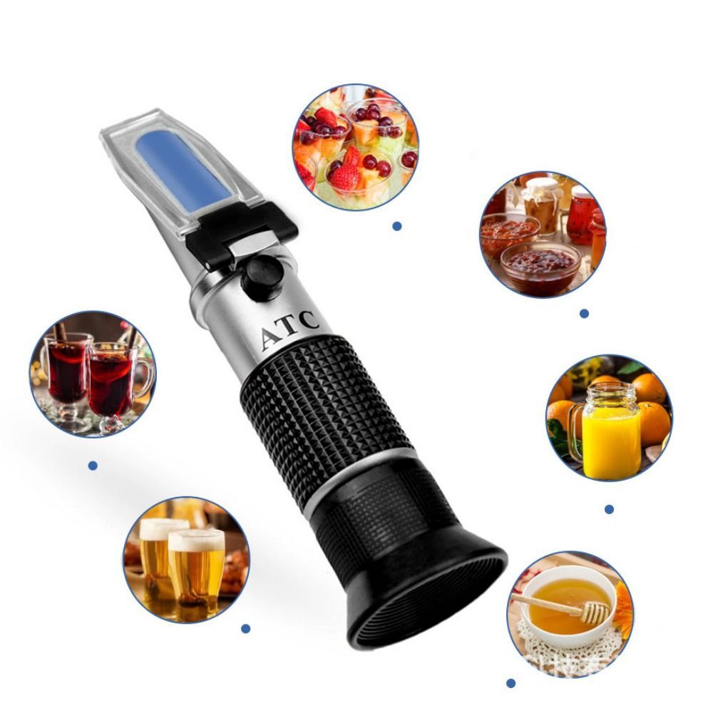 Hand Held Wine Content Tester Alcometer Wine Sugar Refractometer Spirits Tester