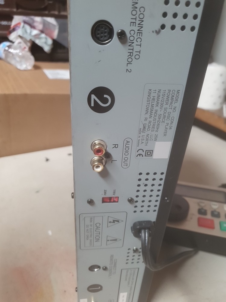 NUMARK CDN-34 Professional Dual Cd Player CDNA-32s Anti Shock Buffer Memory