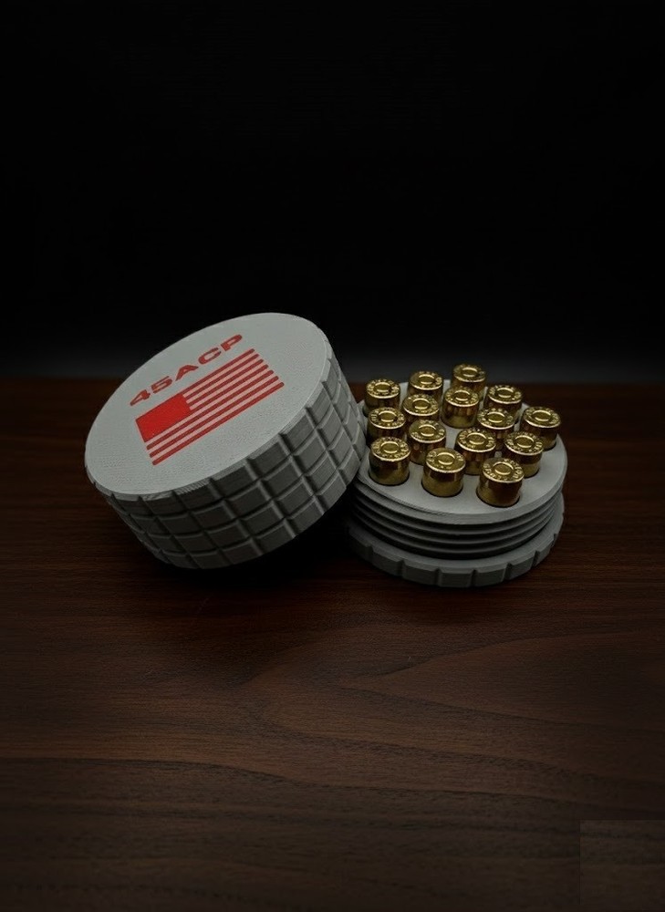 45 ACP Ammo Box USA Flag Design (Same Day Ship)