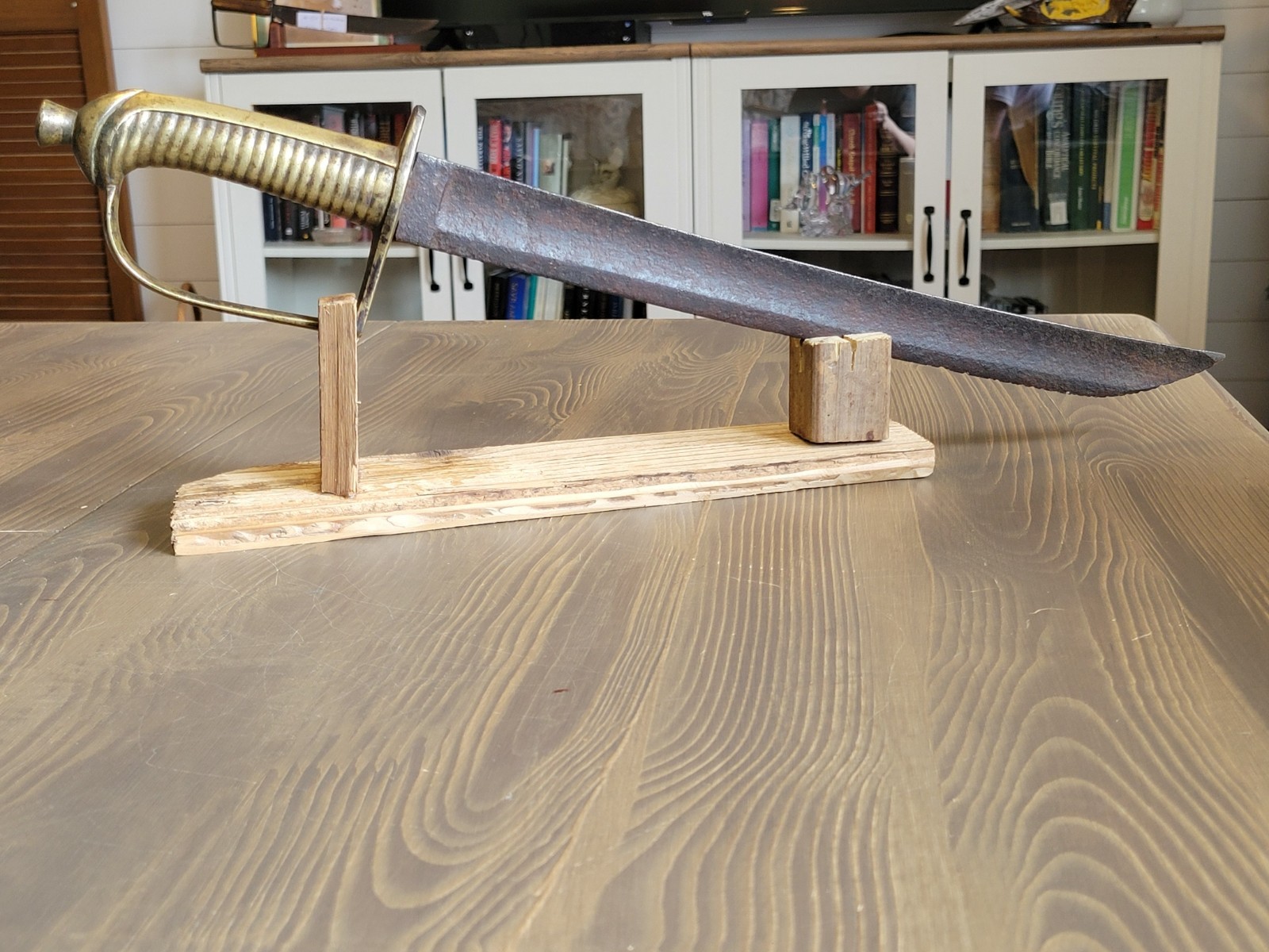 Napoleonic War-Civil War French Saber Cut-Down