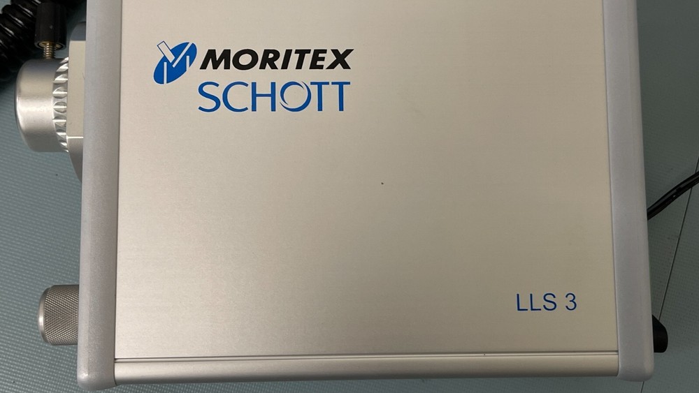 Moritex Schott LLS3 A20970.1/6000/EU LED Light Source Illuminator W/ A08906