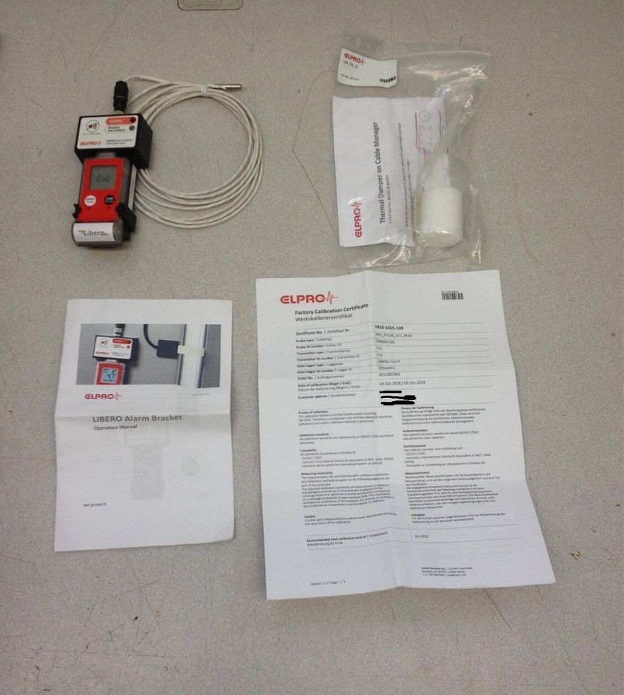 Elpro Libero Te1-P Temperature Data Logger