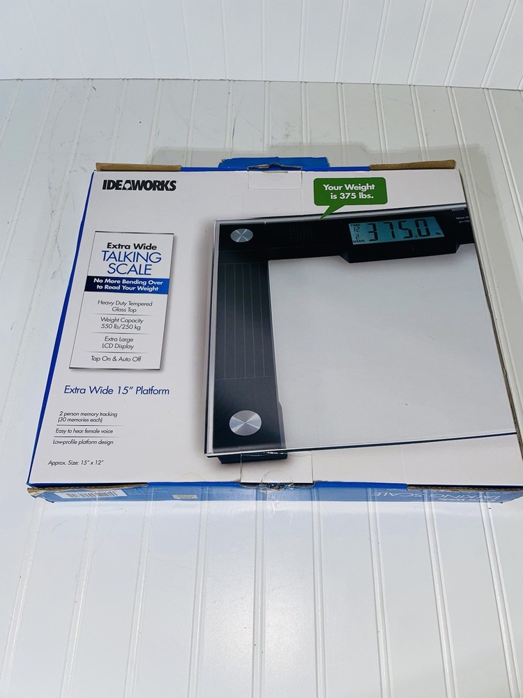 Ideaworks Talking Scale - Extra Wide Platform