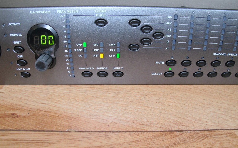 Avid PRE for Pro Tools Model MP008 - 8 Channel Mic Pre - Gray Version