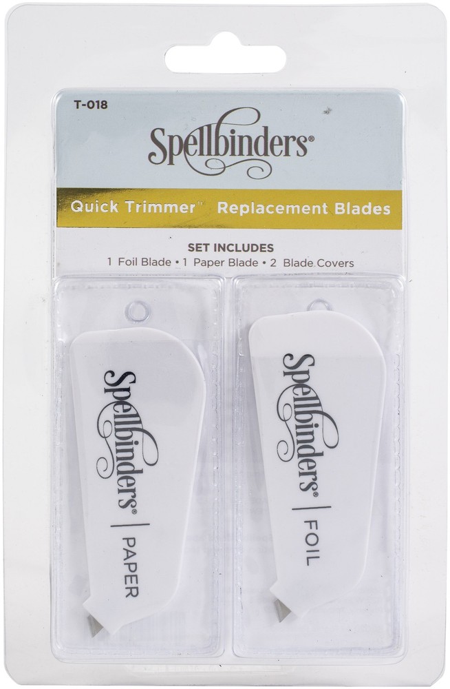 Spellbinders Quick Trimmer Replacement Blades-For T017