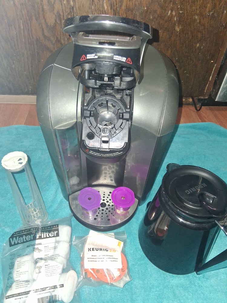 Keurig 2.0 500 Coffee Brewing System Coffee Machine - Silver
