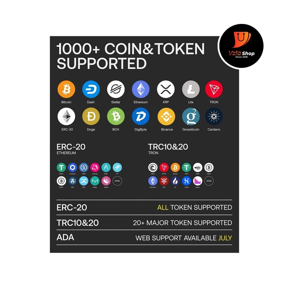 SecuX W20 Secure Touchscreen Crypto Hardware Wallet with Bluetooth (OPEN BOX)