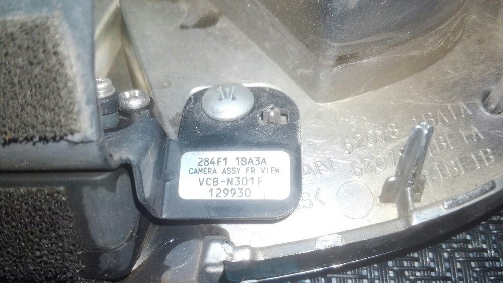 2012 Infiniti Camera Assembly Front View