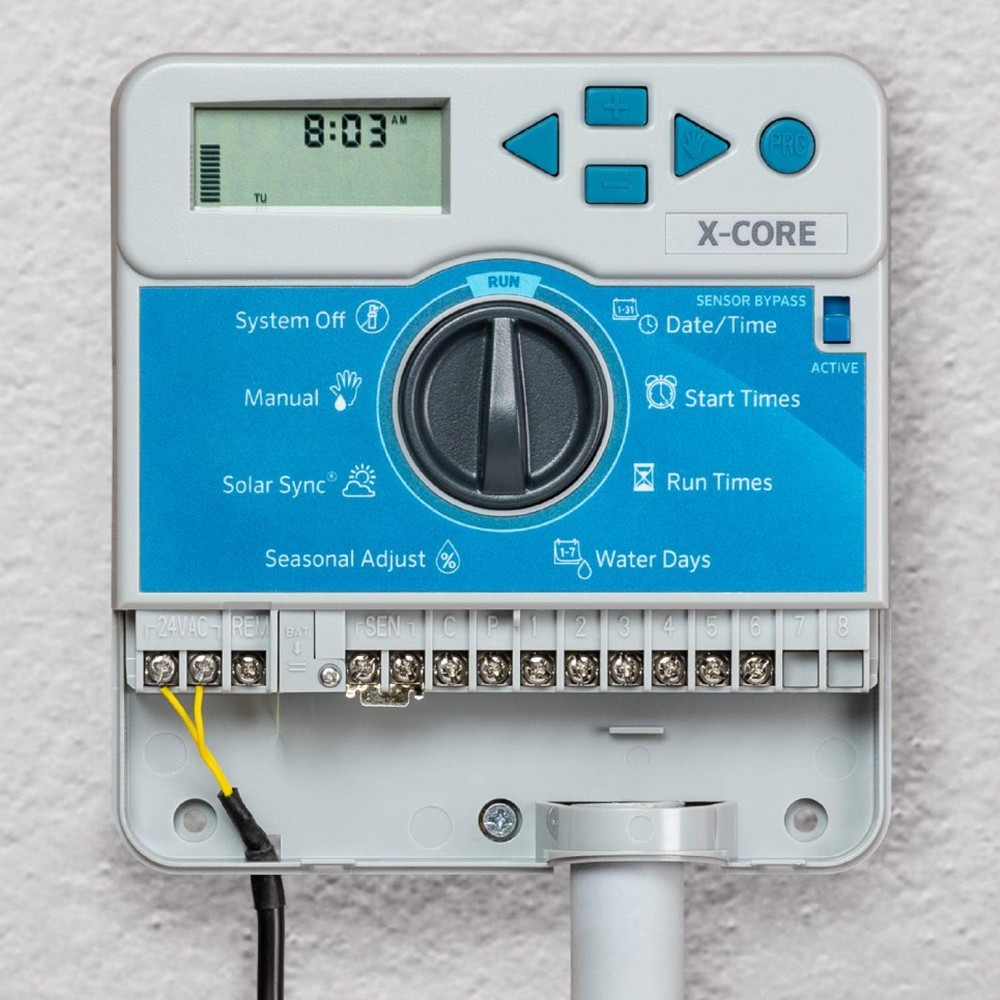 6Zone Sprinkler Timer for Easy Yard Irrigation Control No WiFi Needed
