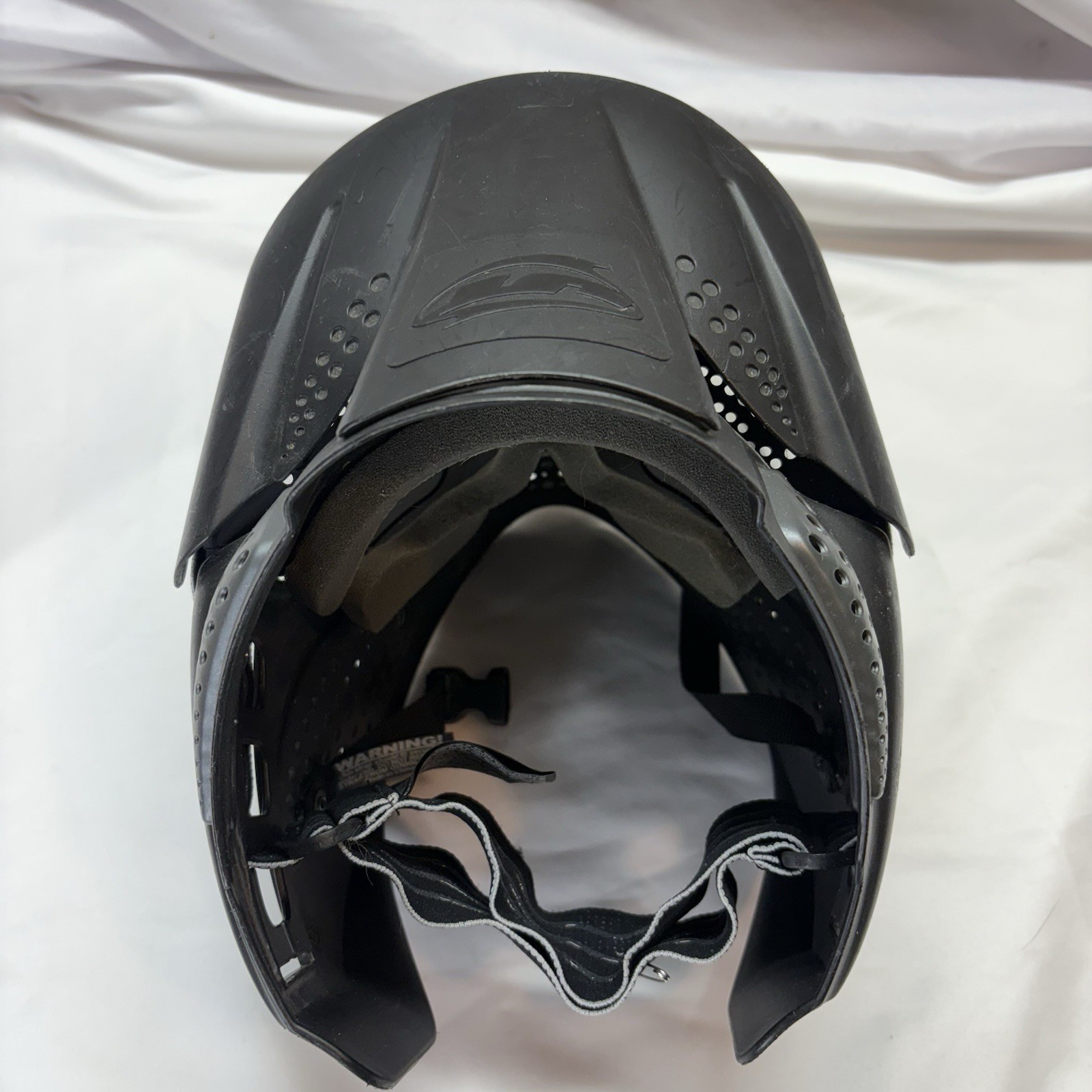 JT Paintball Mask Goggles w/ Visor Full Face Black Paintball Airsoft