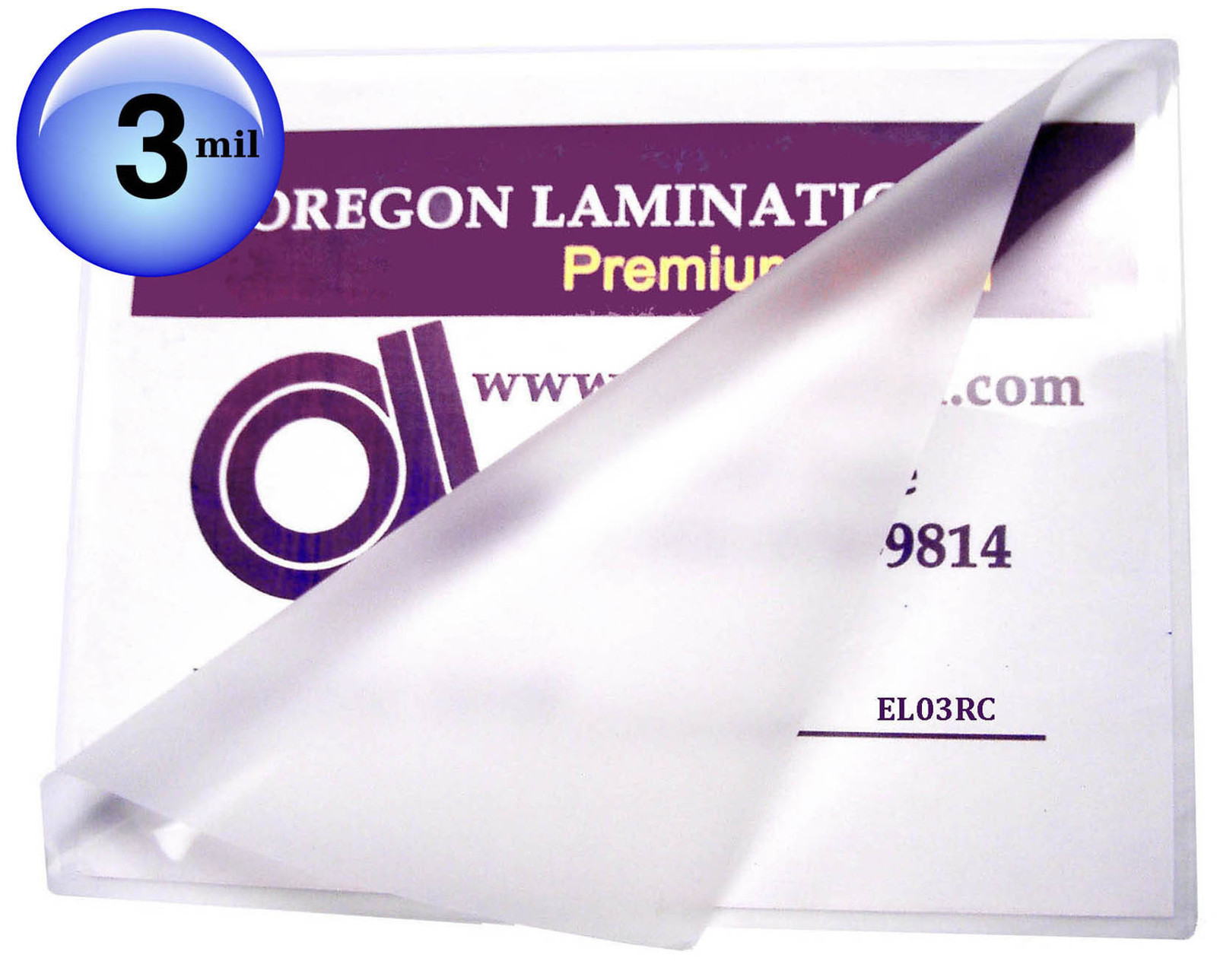 12x18 Large Menu size 12 x 18 Hot Laminating Pouches 3 Mil [100/pack] Clear