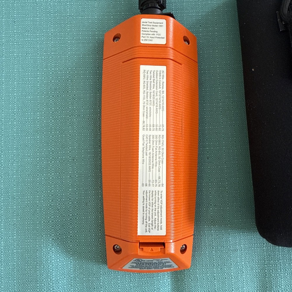 JTE ShortStop Cable Fault Finder