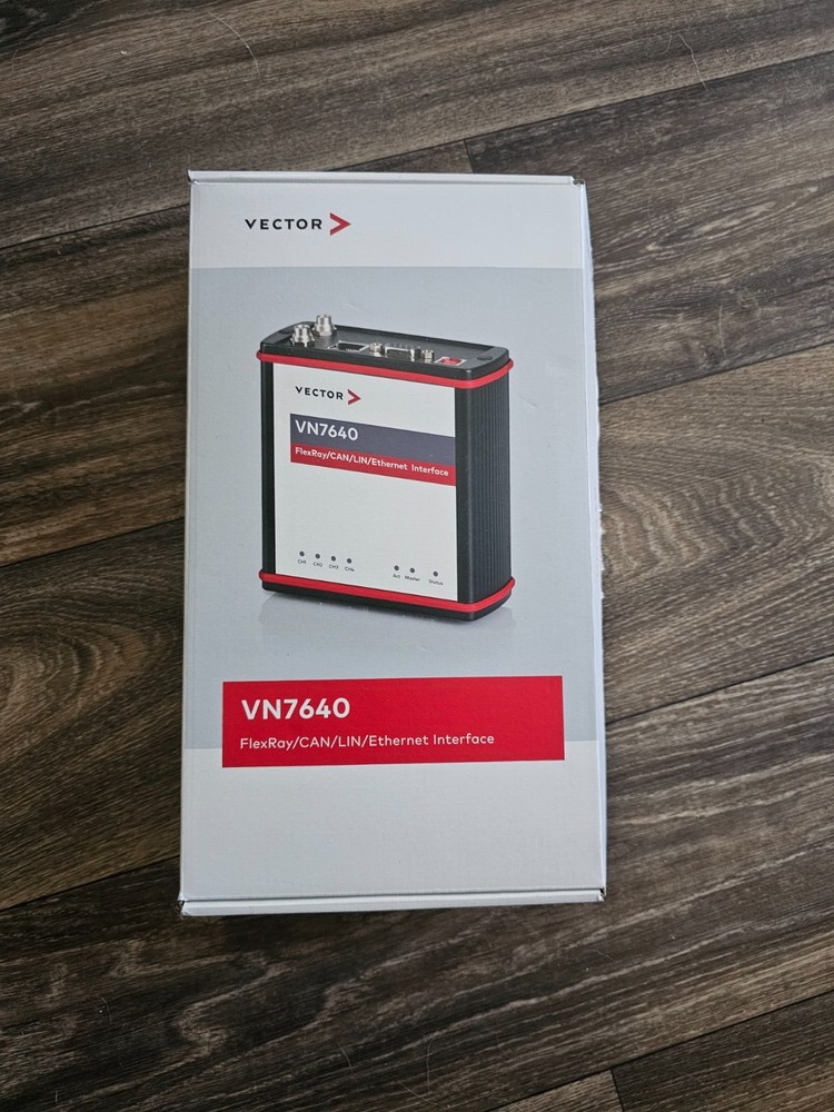 NEW Vector VN7640 FlexRay/CAN FD/LIN Interface for USB or Ethernet