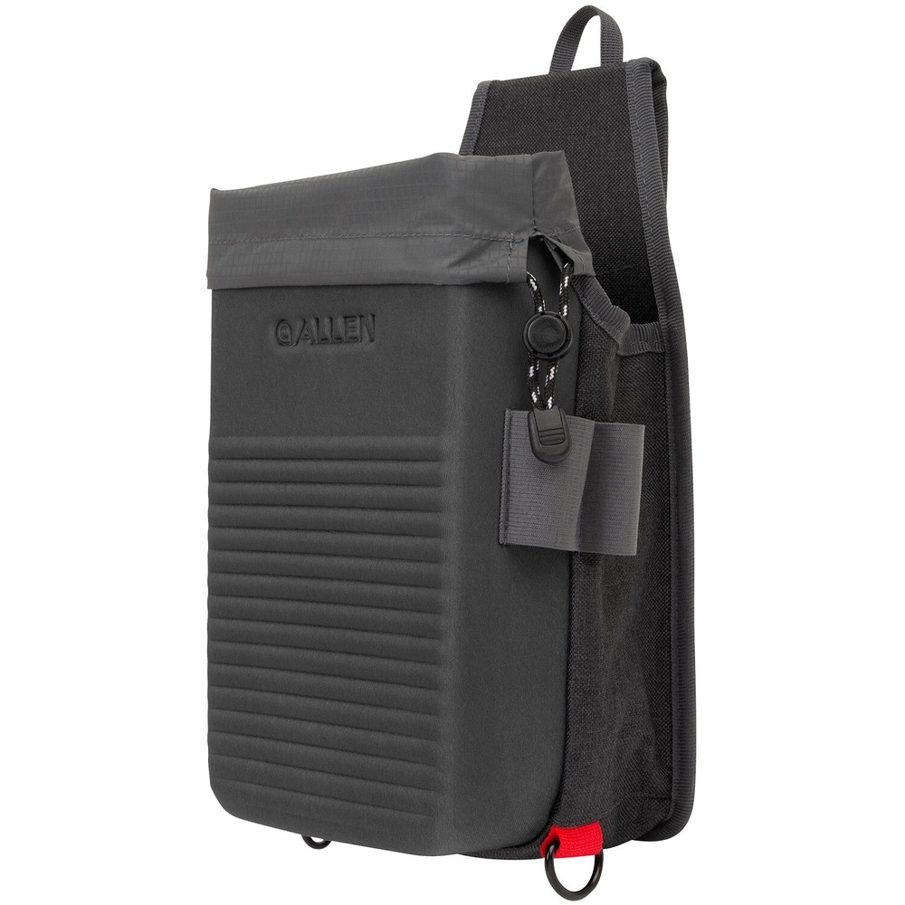 Allen Competitor Double Compartment Molded Shotgun Shell Bag, Gray #8334