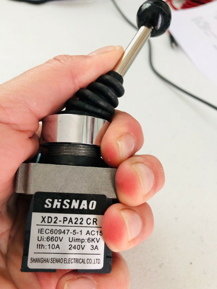 2-Position Wobble Switch Joystick Controller, Return Spring