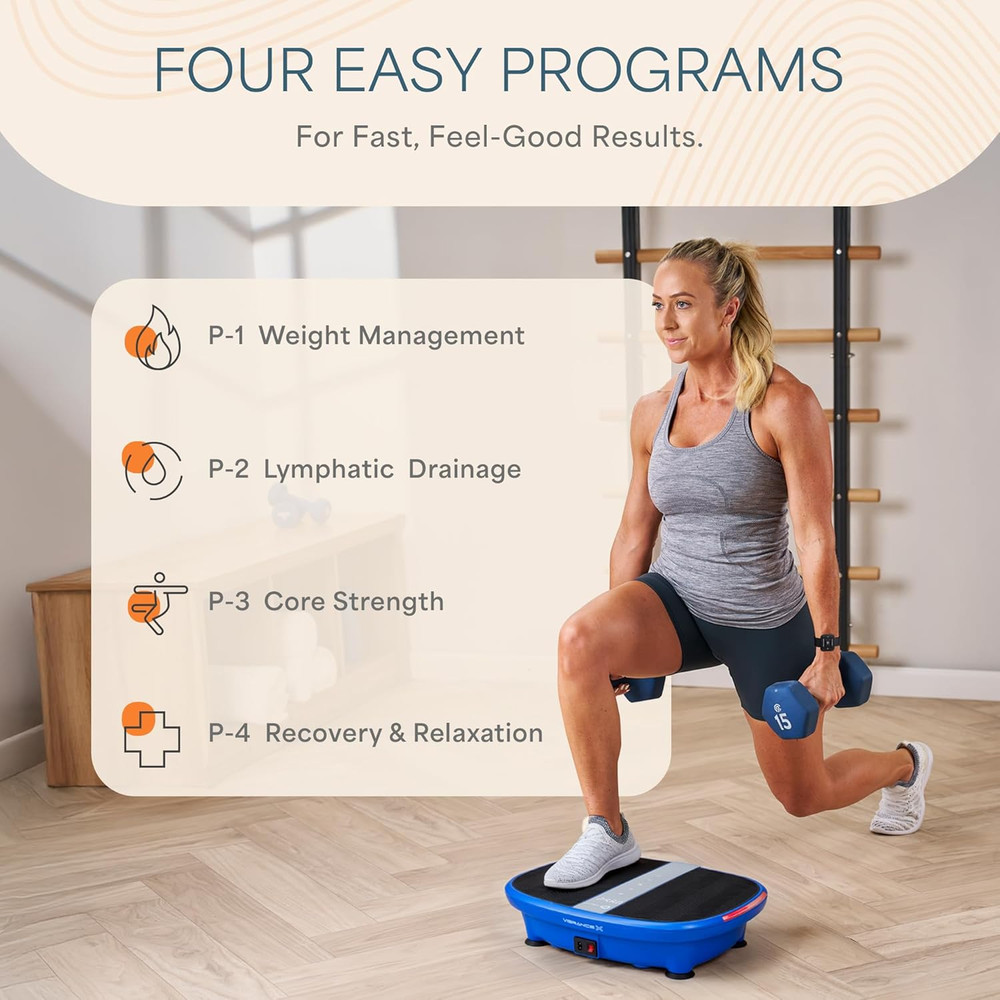 Vibration Plate for Lymphatic Drainage – Vibration Platform Machine with EMS or