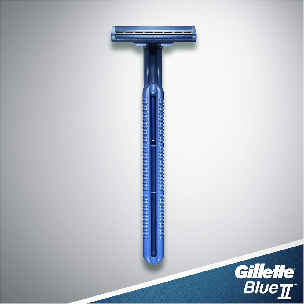 Gillette Blue 2 Disposable Razors with Chromium Coating - 10 Count (3-Pack)