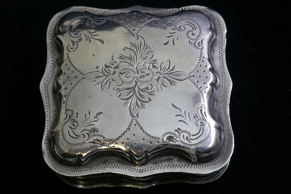 19th Century Dutch Silver Snuff Box