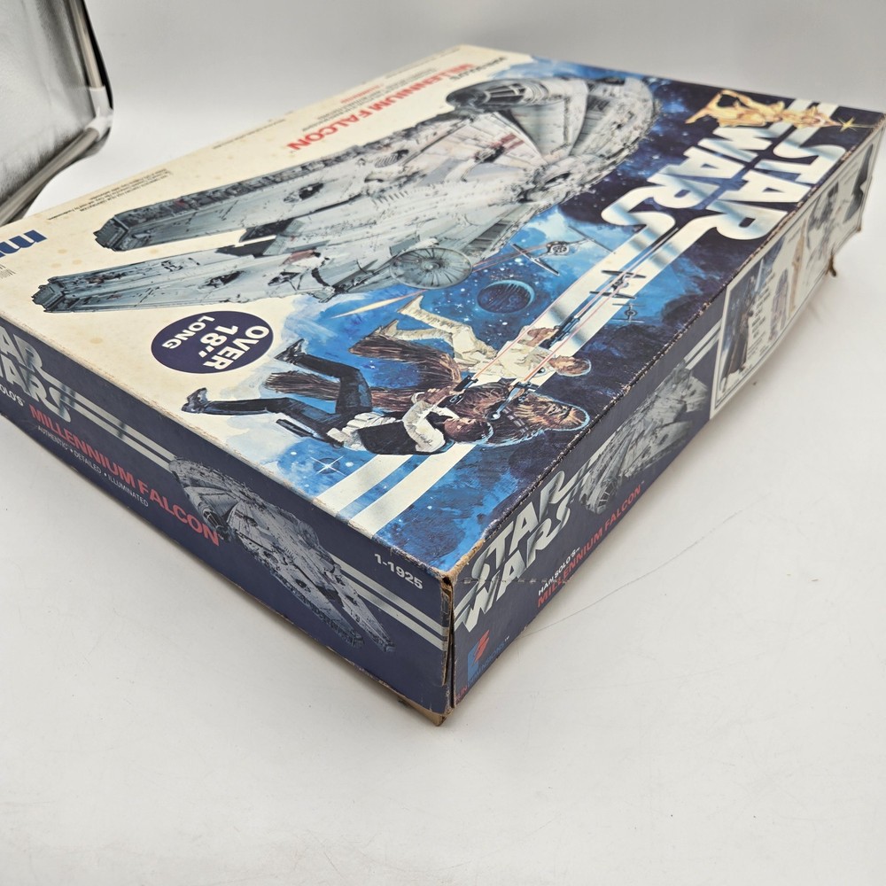 1979 MPC Star Wars Millennium Falcon Model Kit Open Box