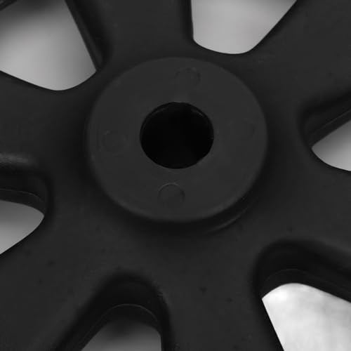 8 Inch Trailer Jack Wheel Replacement, Nylon Universal Rotating Nylon Wheels