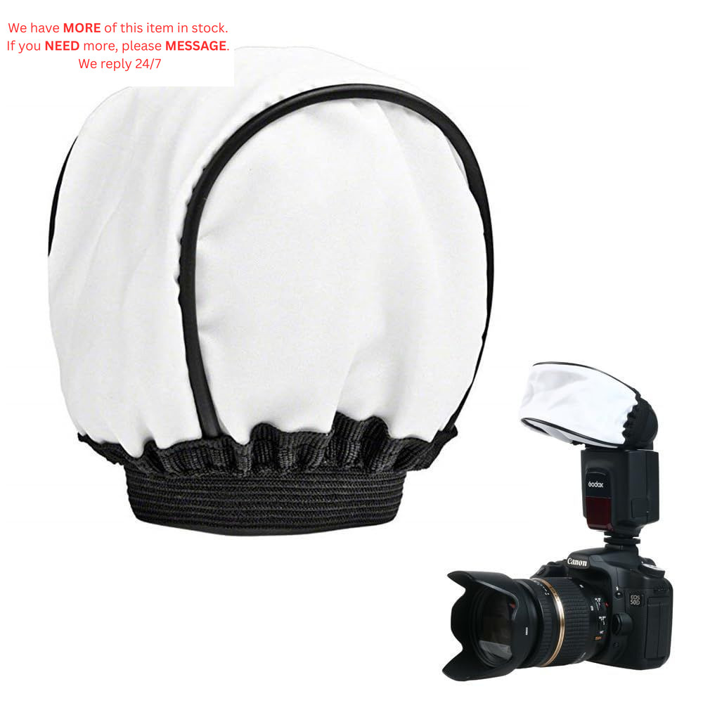 2 Pack Universal Flash Diffuser Mini Fabric Soft Light Flashes Bounce...
