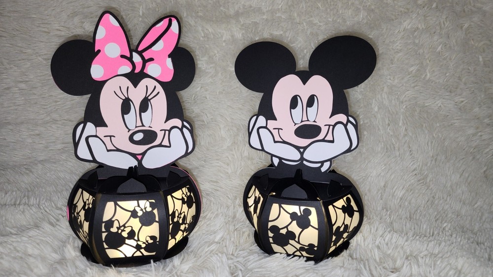 Minnie and Micky Mouse Lanterns