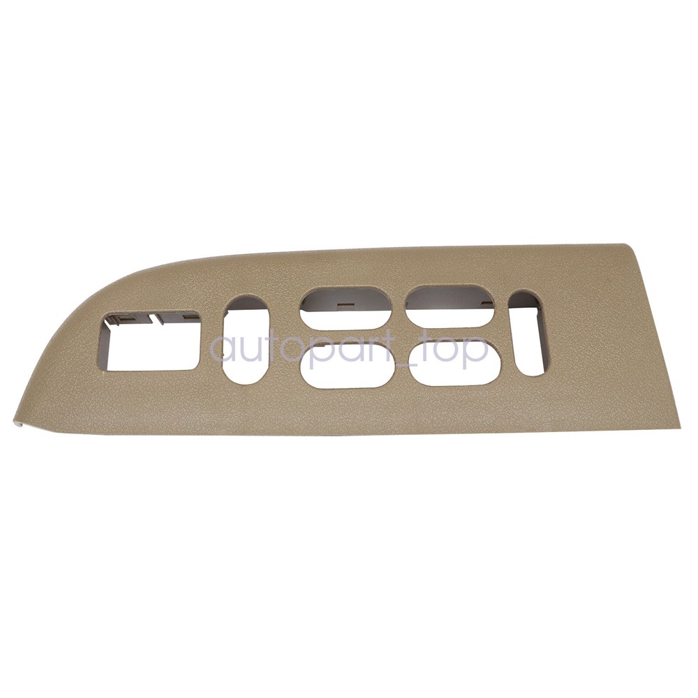 NEW For Ford Expedition 2003-06 Front Driver Door Panel TAN Window Switch Bezel