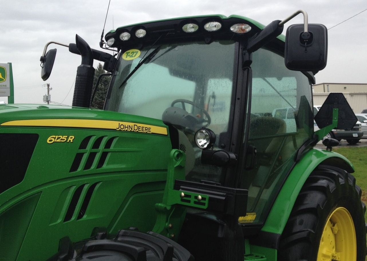 Universal Farm Tractor Mirror, Super Size 9" x 16", great for Versatile units