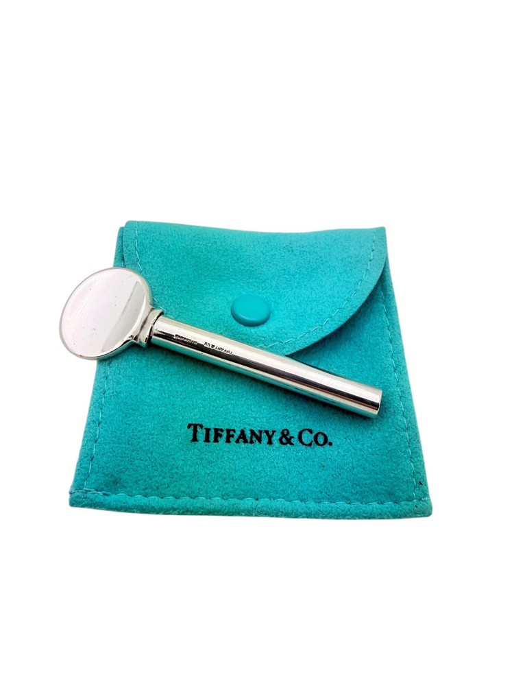 Vintage Tiffany & Co. Sterling Silver Toothpaste Key Roller - Pouch