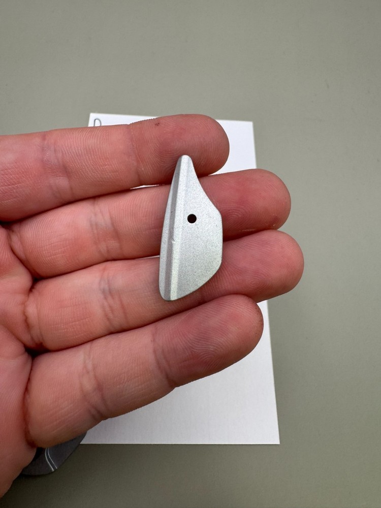 Dye DM7 Eye Covers-Satin Silver