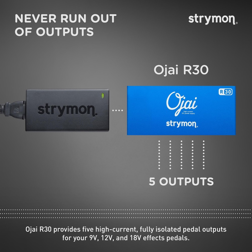 Strymon Ojai R30 High Current DC Power Supply