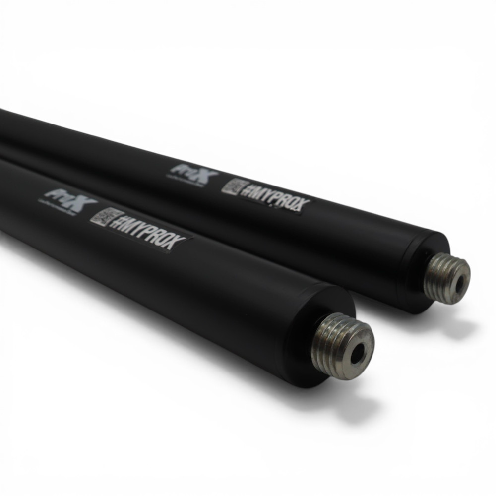 Pro X Set of 2 36" Speaker Mount Pole with M20 Mount Threads + Adapters