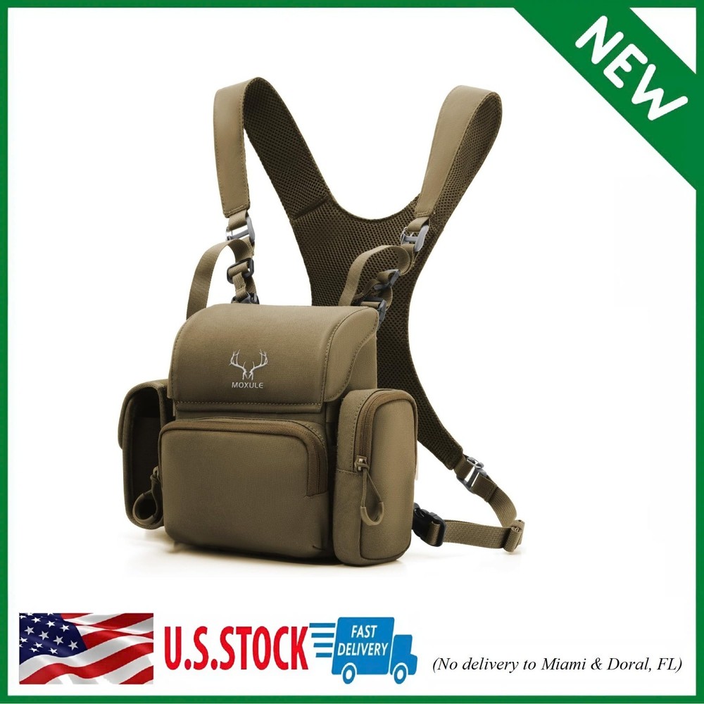 Binocular Harness Chest Pack: Bino Case with Rangefinder Pocket