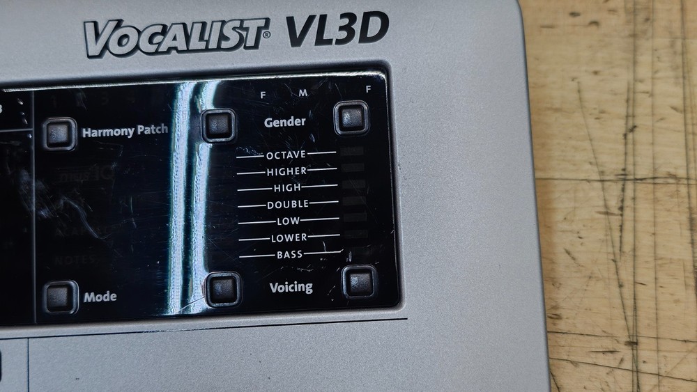 DigiTech Vocalist VL3D USA Made Vocal Harmony Processor