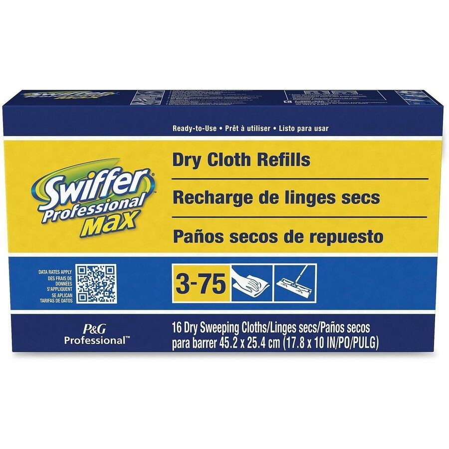 Swiffer Max Sweeper Refill - 17.88" Width X 10" Depth - Cloth (37109_40)
