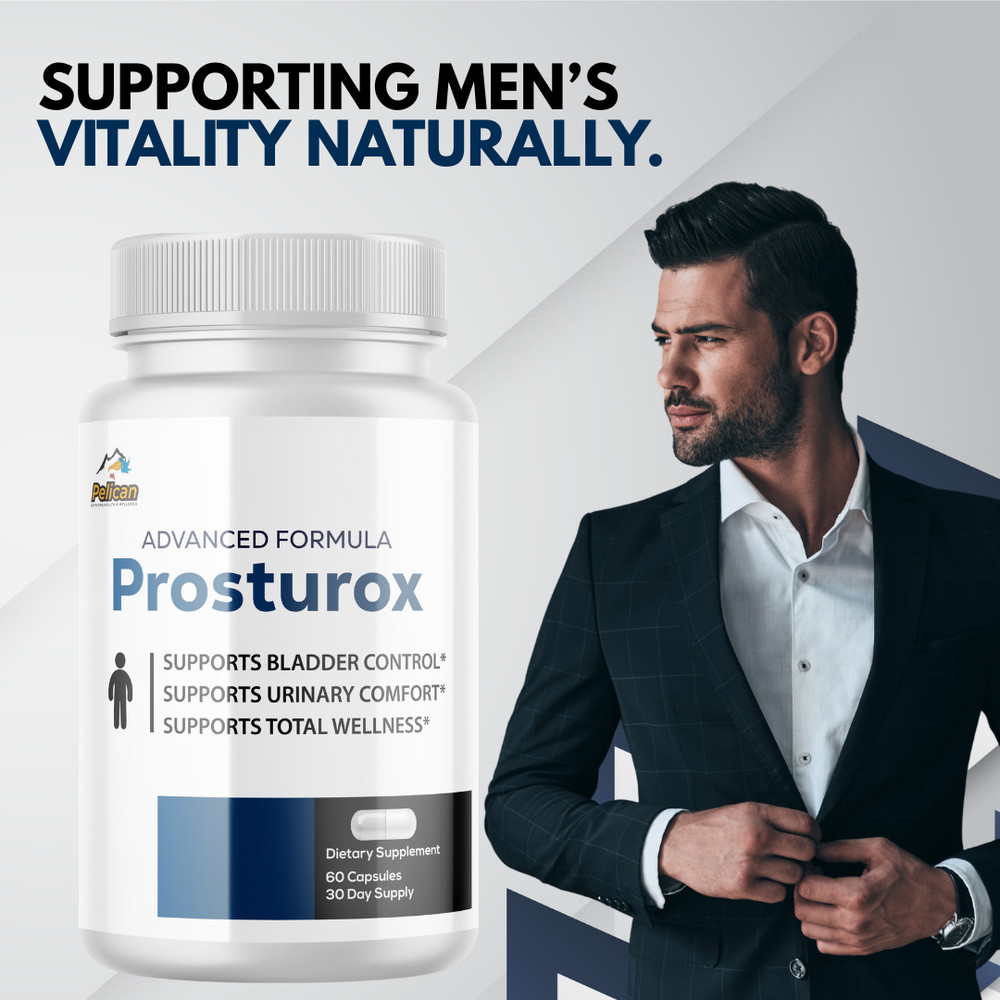 Prosturox- Prostate Support- 4 Bottles- 240 Capsules