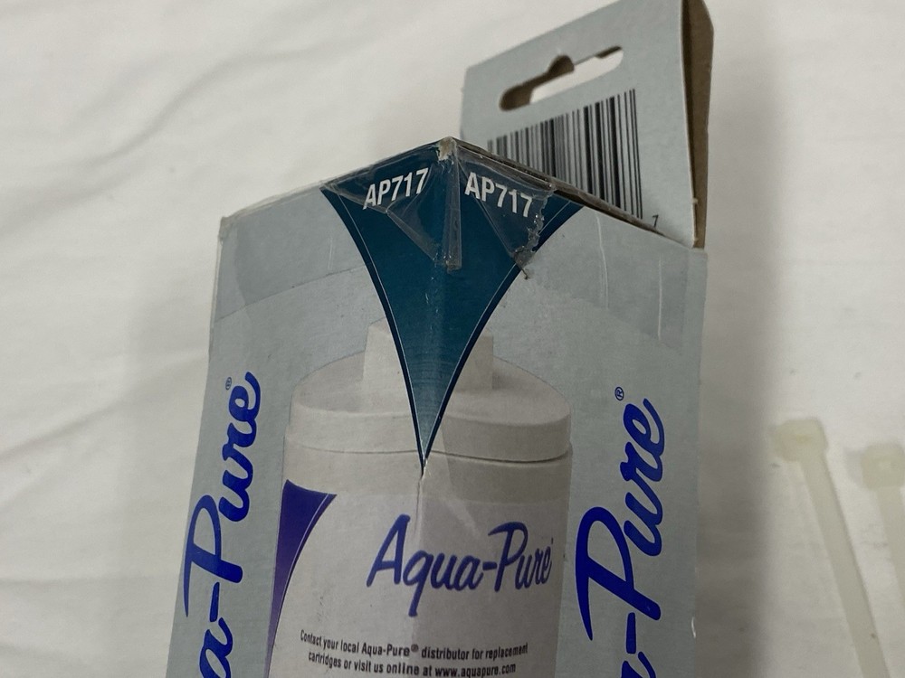 Aqua-Pure AP717 Inline Water Filter System Ice Make Refrigerator Kitchen 3m