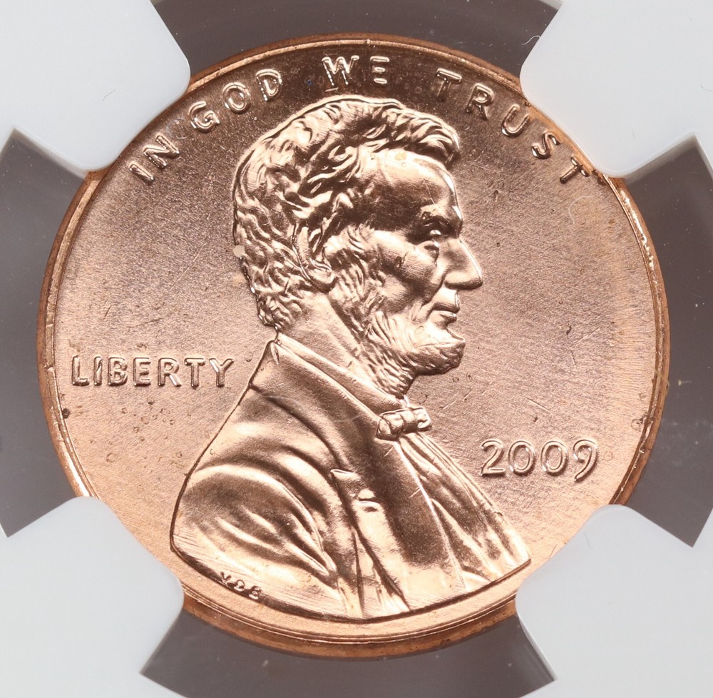 2009 Lincoln Bicentennial Cent Formative Years NGC MS67 RD Red 1c