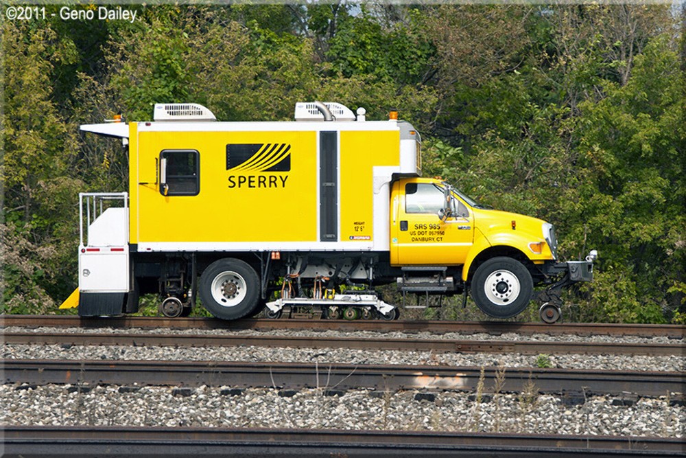 Sperry Rail Service Trucks Decal Set N 1:160 Scale