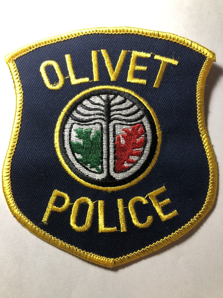 Olivet Michigan Police Patch ~ Style 3