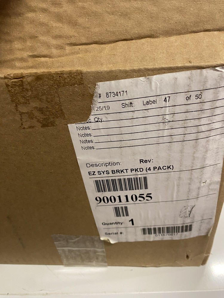 EcoLab Ez System Bracket PkD (4 Pack)