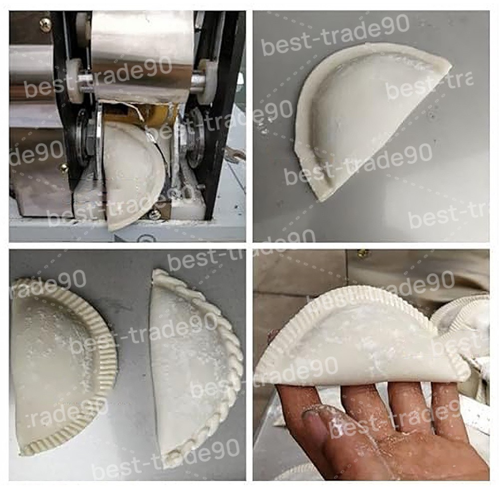 Commercial Dumpling Making Machine Electric Big Empanada Wrapper Maker Stainless